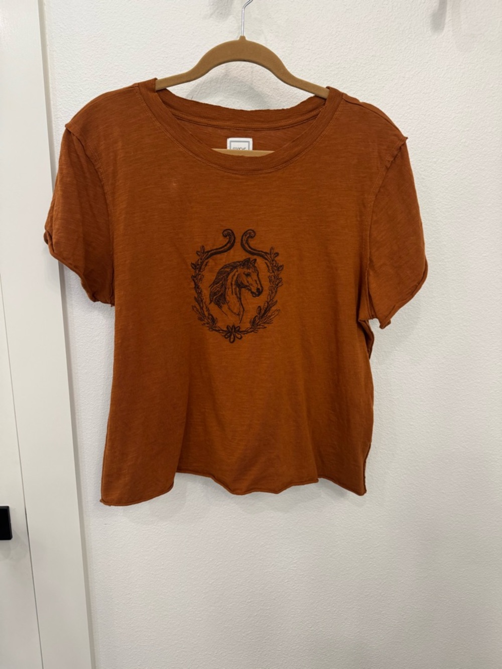 Maeve Horse Embroidered Tee
